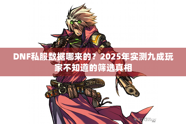 DNF私服数据哪来的？2025年实测九成玩家不知道的筛选真相