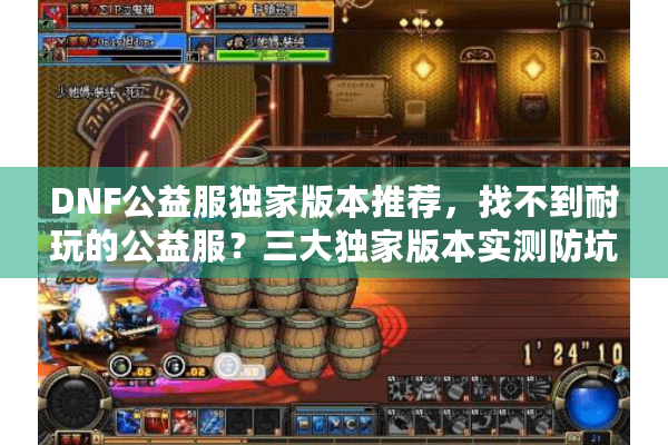 DNF公益服独家版本推荐，找不到耐玩的公益服？三大独家版本实测防坑指南